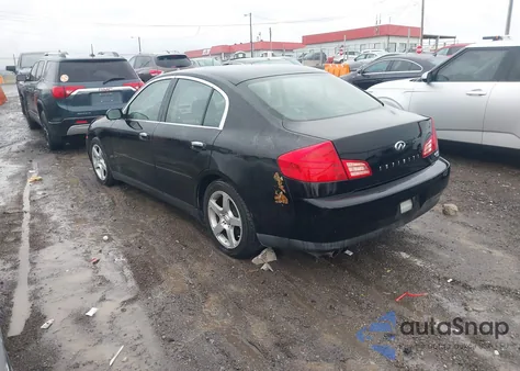 2004 Infiniti G35 from USA, damaged, VIN JNKCV51E24M110485